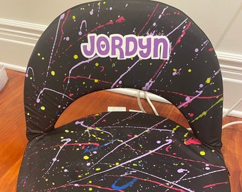 Personalized Camp Chair: Custom Oniva Reclining Stadium Seat