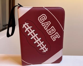 Personalized Fan Card Binder: Sports Trading Album Organizer