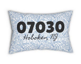 Lumbar Pillow, Custom Housewarming Gift, Modern Home Decor, Personalized Accent Cushion, Cozy Living Room Decor