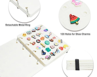 Shoe Charms Book Organizer: Custom Crocs Charms Storage Display