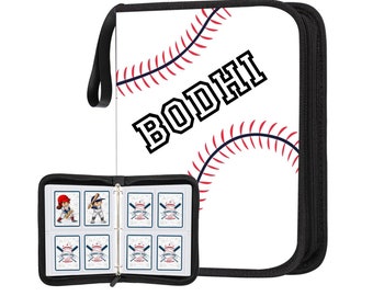 Personalized Trading Card Binder: Sports Card Organizer