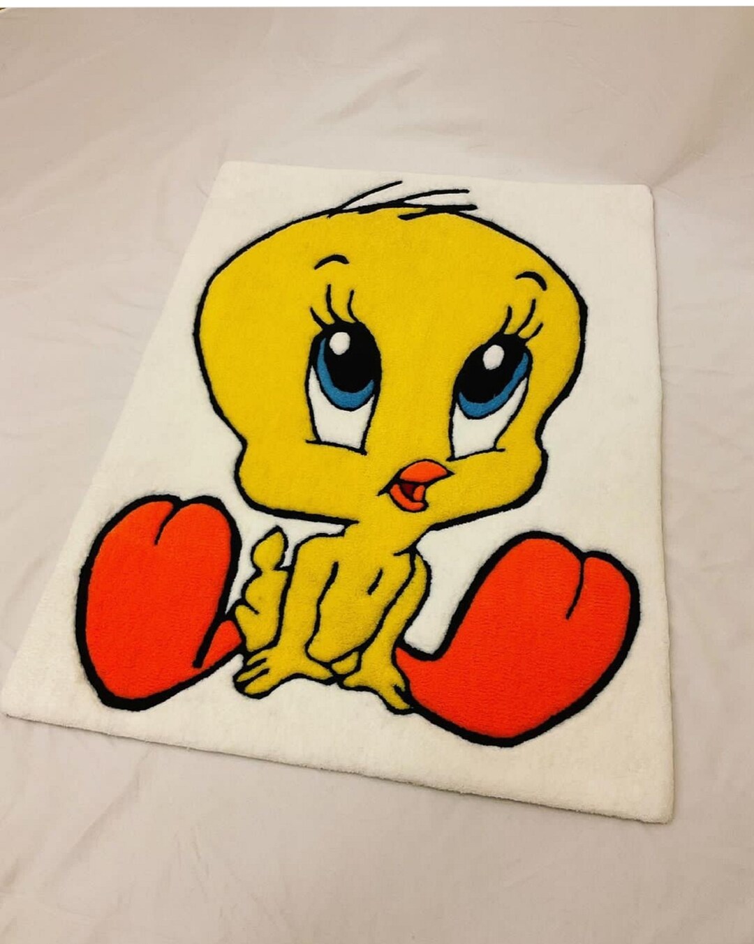 Handmade Tweety Rug: Looney Tunes Tufted Rug - Etsy