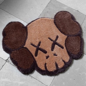 Kaws Face Custom Tufted Rug - Etsy