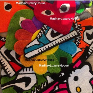 custom personalize tufting rug your design and color