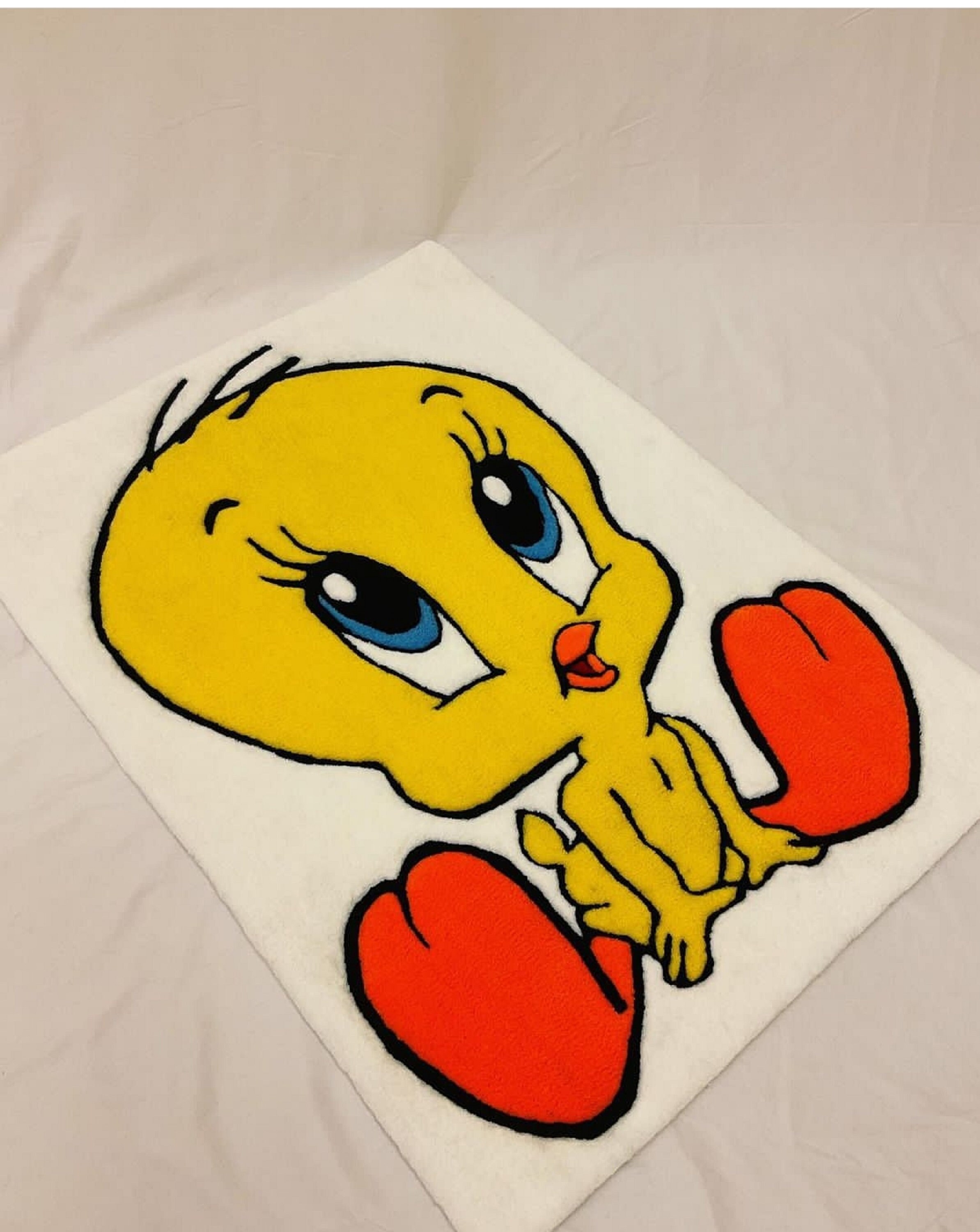 Handmade Tweety Rug: Looney Tunes Tufted Rug - Etsy