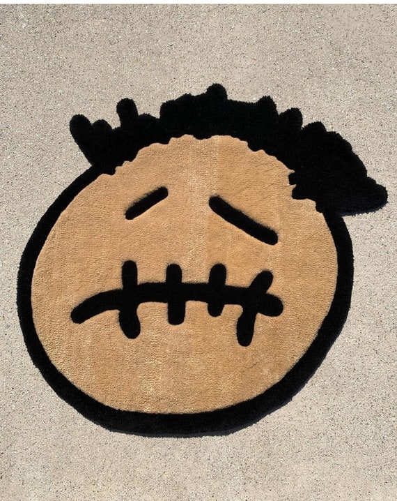 Jack Cactus Tufted Hand Made Rug Travis Scott Custom Carpet Decor