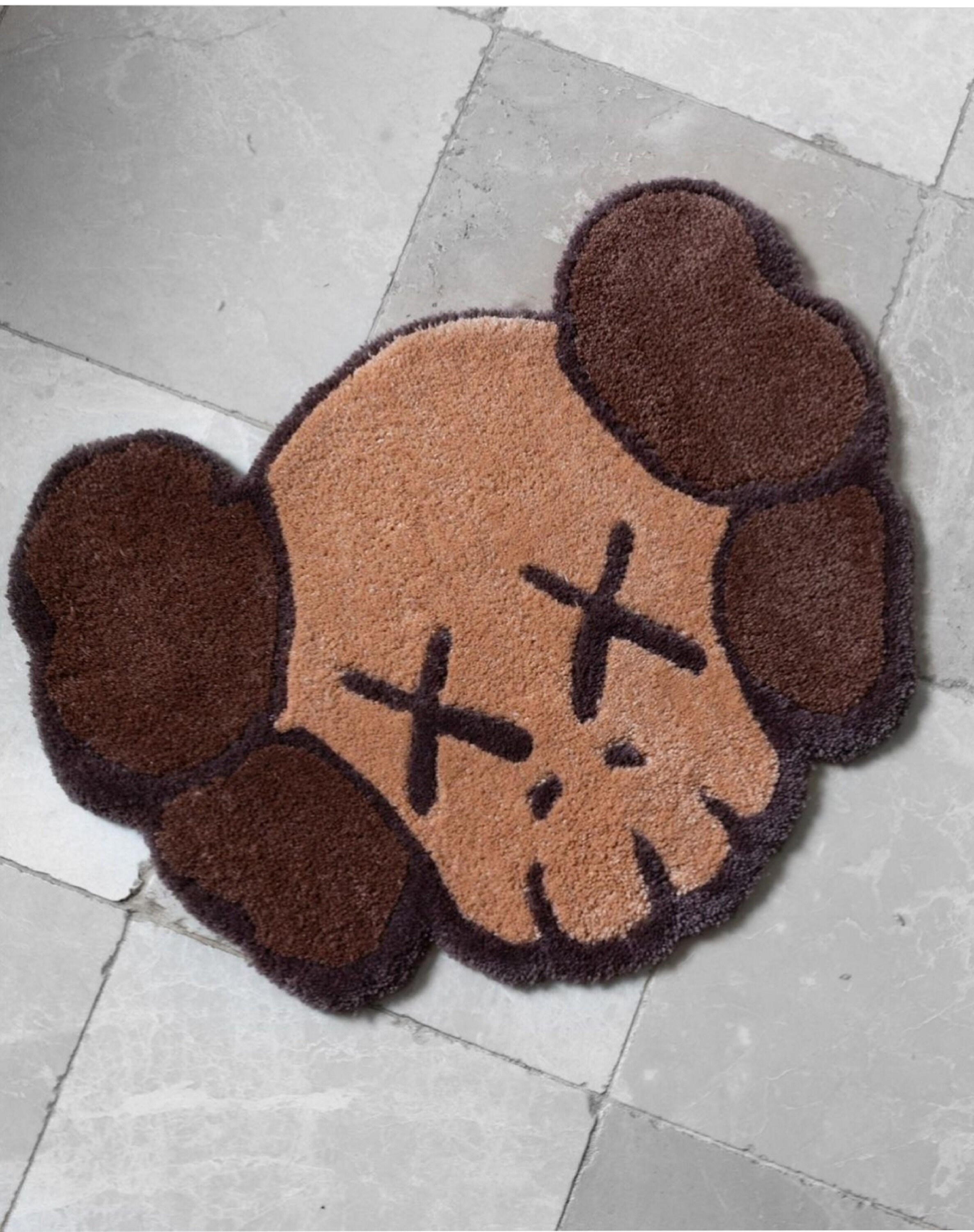 Kaws Face Custom Tufted Rug - Etsy