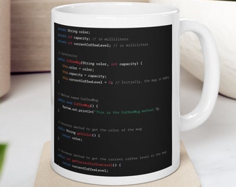 Programming Code Coffee Mug: Gift for Coders