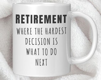 Pensioengeschenken voor mannen vrouwen, grappige collega verlaten baan cadeau, pensioen mok, pensioen afscheidsgeschenken, koffie thee keramische mok cadeau