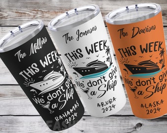 Personalized Family Vacation Tumbler: Custom Beach Trip Cup