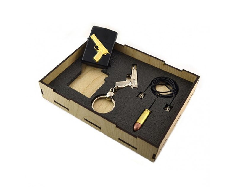 Gold Colt 1911 Embossed Lighter With Matching Keychain & 9 Mm Etsy