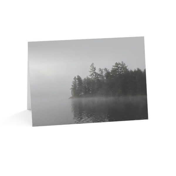 10 Pack - The Lake - Scenic  - Greeting - Card  -  5x7 inch - Upstate New York - Photographed and Designed by Liana Enbey