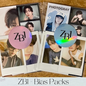 ZEROBASEONE Bias Pack | ZB1 | Mystery | Photo Bundle | Kpop Gift