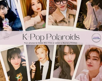 Kpop Mini Instax Prints | Custom or Mystery | Personalised