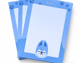 Wolf Chan Notepad | A6 | SKZOO | Cute Memopad