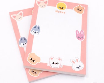 SKZOO Notepad | A6 | Cute Animal Memopad