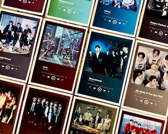 ENHYPEN Song Prints | 6x4 Photo | Mini Music Poster