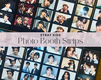 Stray Kids Photo Booth Strips