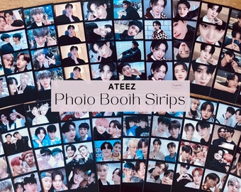 ATEEZ Photo Booth Strips - Etsy