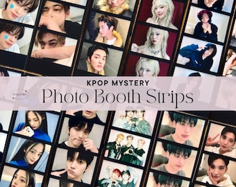 Kpop Photo Booth Strips | Mystery | Custom | Personalised