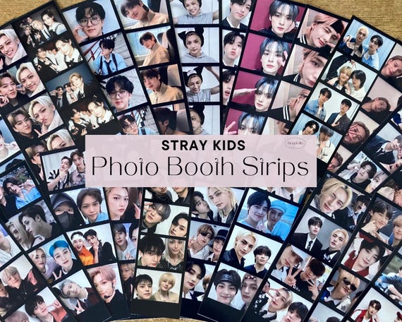 Stray Kids Photo Booth Strips - Etsy