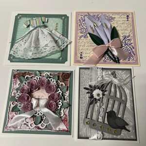 Cartes toutes occasions, Cartes sans sentiment, Cartes 3D, Cartes élégantes, Jeu de cartes