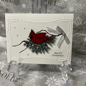 Carte de Noël Cardinal