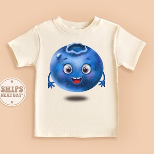 Blueberry Shirt, Cute Fruit Baby Shirt, Little Berry Toddler Shirt, Funny Natural Baby Gift #TLC00421