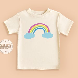 Rainbow Baby Girl Shirt, Toddler Girl Shirt, Cute Natural Kid Gifts #TLC00682