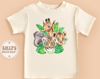 Safari Vacation Toddler Shirt, Cute Animals Baby Shirt, Cute Natural Kid Gifts #TLC00471