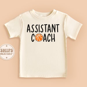 Kids Basketball Coach Gift Shirt For Child Assistant Coach Kids Basketball Coach Gift Shirt For Child Assistant Coach
