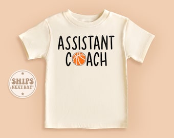 Kids Basketball Coach Gift Shirt For Child Assistant Coach Kids Basketball Coach Gift Shirt For Child Assistant Coach