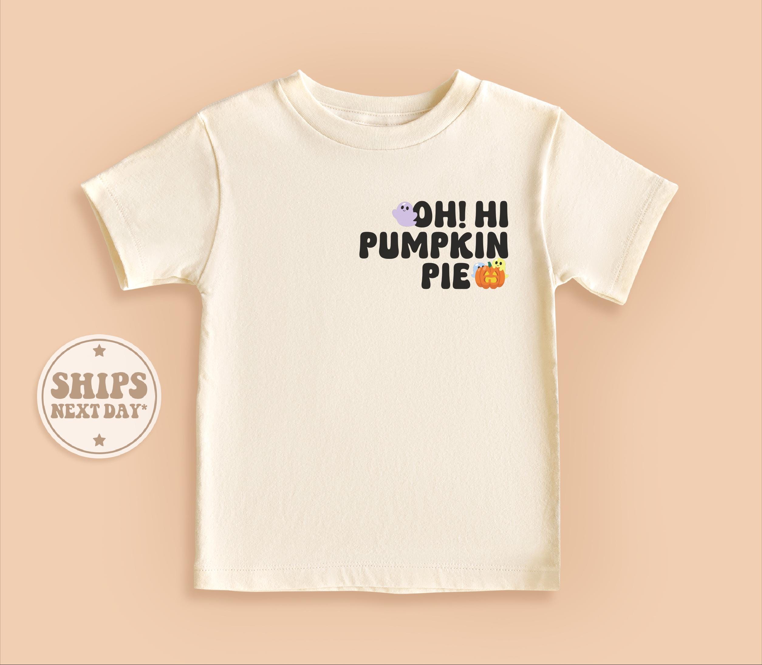 Oh Hi Pumpkin Pie Baby Onesie®, Fall Baby Onesie®, Cute Fall