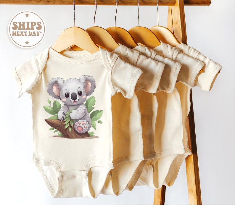 Cute Koalas Baby Onesie® Little Koala Baby Bodysuit Cute Etsy