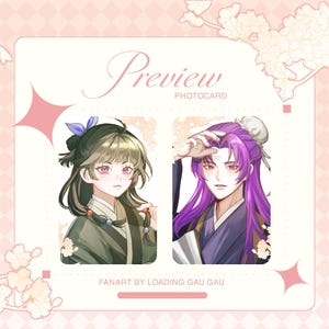 Karta fotograficzna + Polaroid | Apothecary Diaries - Fanmade by Linlye