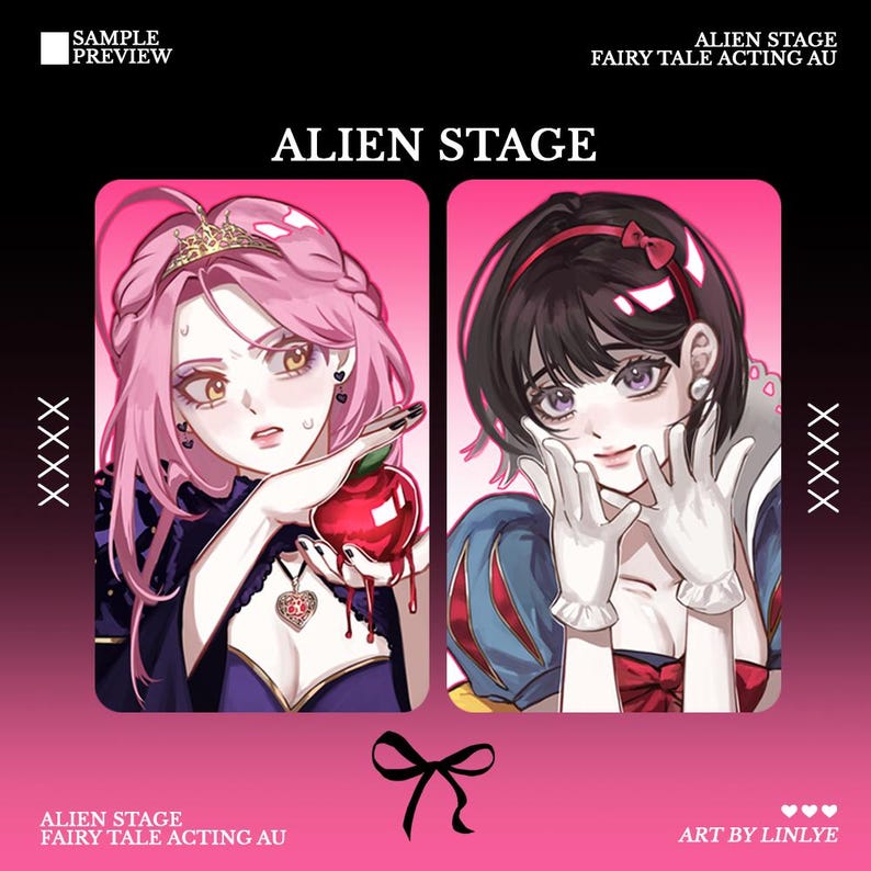 Ridding Photocard | Alien Stage Au Red Ridding Hood - Fanmade by Linlye - Etsy ...
