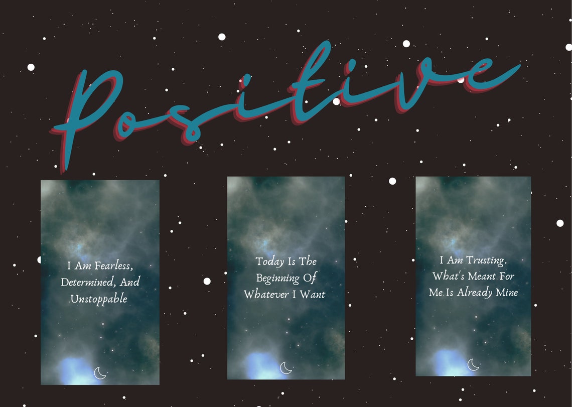Self-love and Positive Affirmations Deck - Etsy