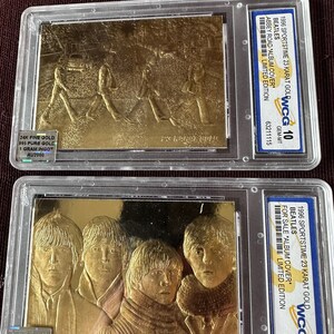 Bar .995 Pure 24K Gold Ingot 1 Gram Beatles UK London Royal Mint Numbered Certified