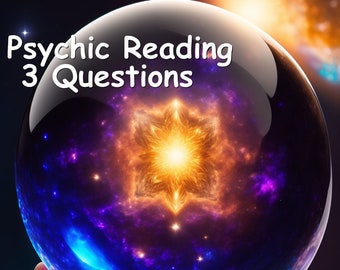 Psychic Reading 3 questions, 24 hr Delivery