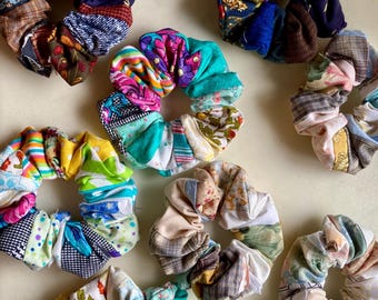 Handmade Patchwork Scrunchie