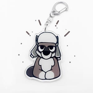 Racoon Keychain!!!