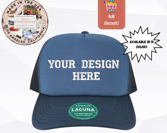 Personalisierte Laguna Cap Passen Sie Ihren eigenen Hut an - Gestickter Dad-Hut - vollständig anpassbar - individuelles Logo - individueller Text