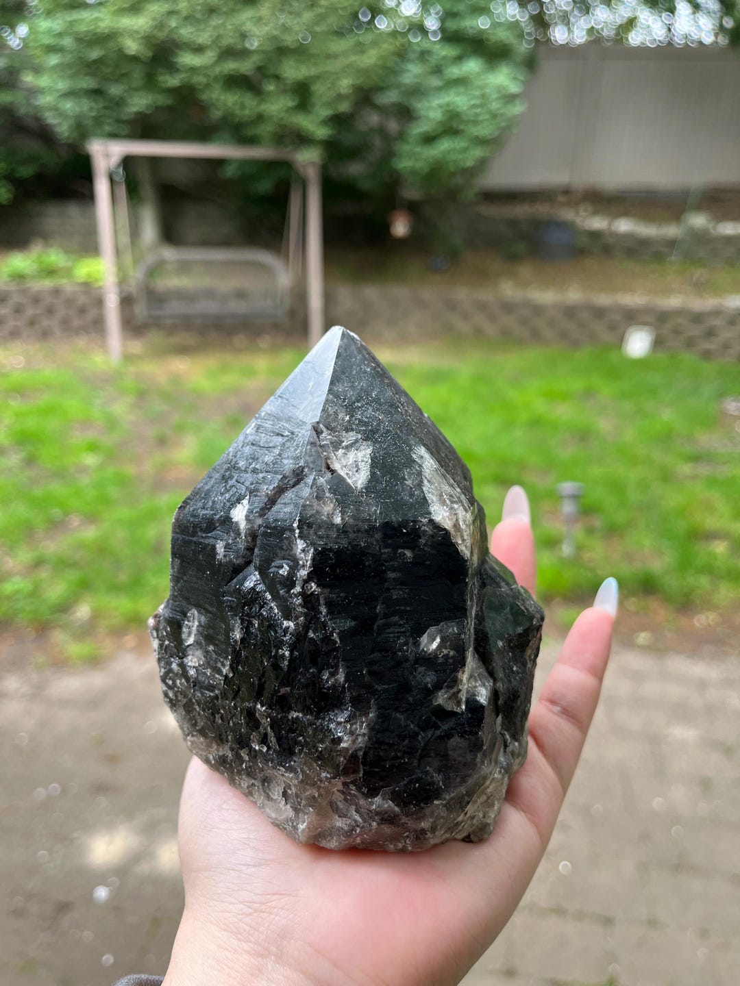 Black Obsidian Crystal、natural Quartz N137 - Etsy