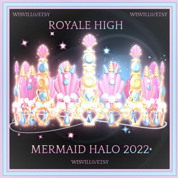 Royal High Mermaid Halo Etsy