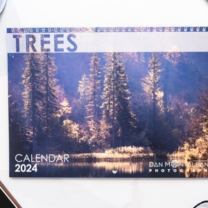 2024 Dark Forest Calendar New Year Calendar Christmas Halloween Thanksgiving  Gift - Temu