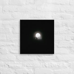 Fine Art Mountain Tunnel Canvas - Photography Home Wall Decor