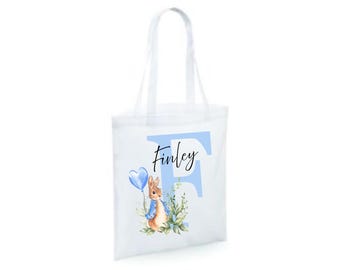 Easter Personalised Bag. Egg Hunt Bag. Gift.