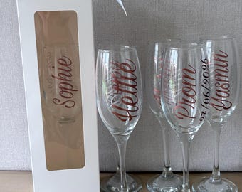 Abschlussball aus Glas. Personalisiert. Abschlussballpartys und Geschenkideen. Auf Bestellung.
