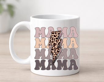 Mama mug. Gift for any occasion. Various mama designs. Personalised message included.