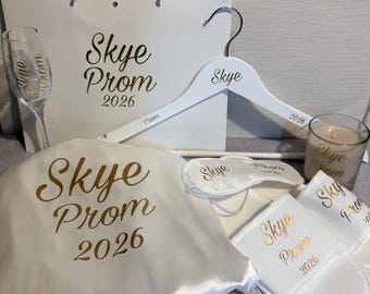 Prom Personalised Gifts and accessories. Prom Keepsakes.